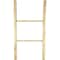 Ekena Millwork 19"W x 36"H x 3 1/2"D Vintage Farmhouse 2 Rung Ladder, Barnwood Decor Collection, Natural Barnwood DECR019X036X04LDRUF - alternate 2